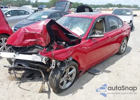 2014 BMW 328I z USA, uszkodzony, nr VIN WBA3A5C56EF606046